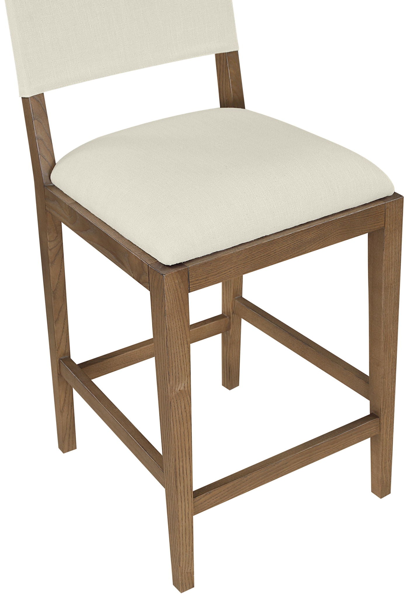 Avon - Linen Textured Performance Fabric Counter Stool