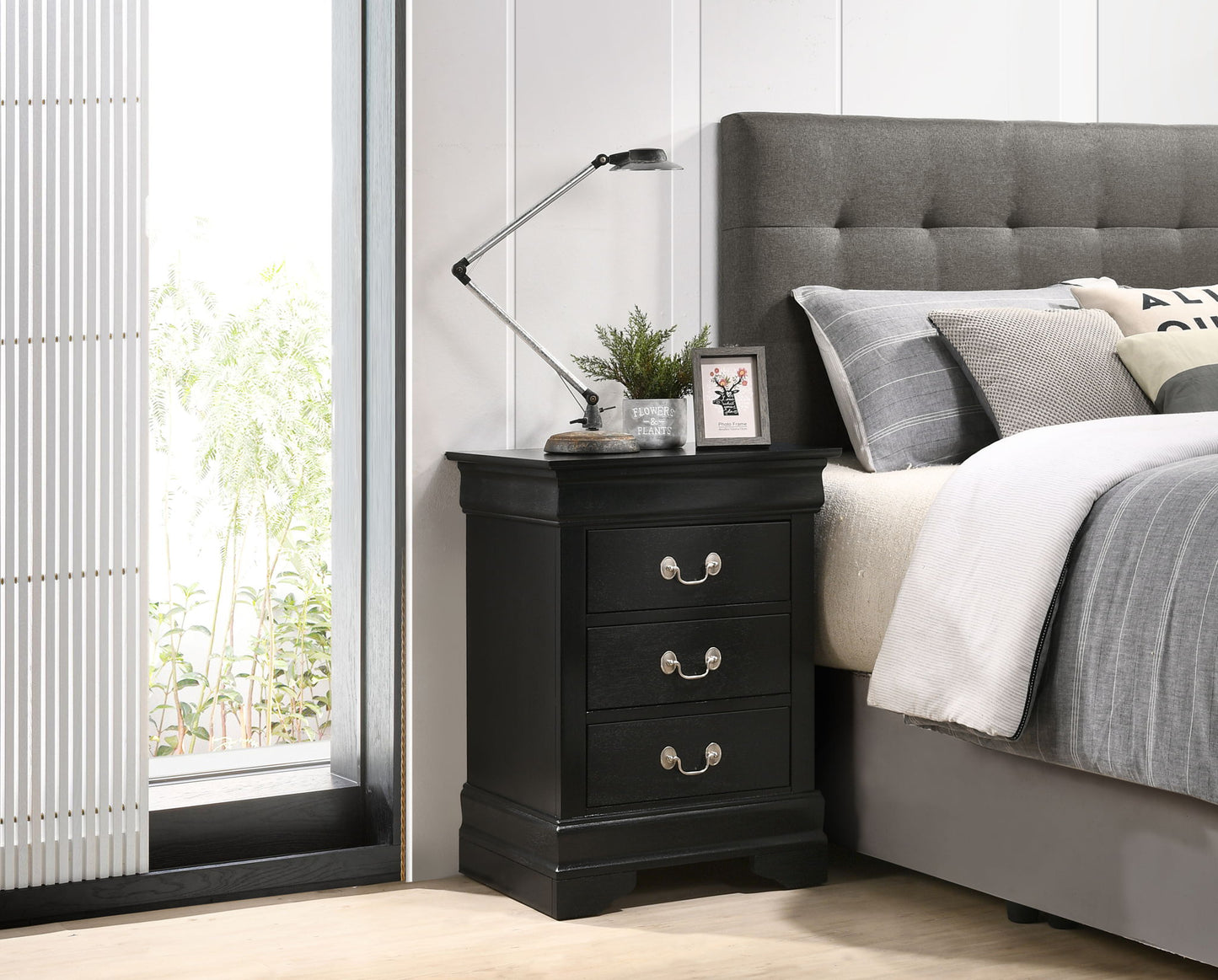 Glory Furniture - Louis Phillipe - Nightstand