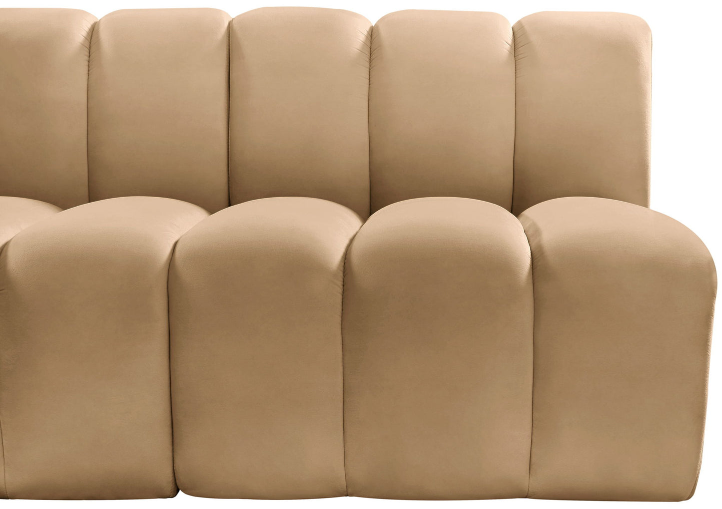 Arc - Velvet 3 Seats Modular Sofa