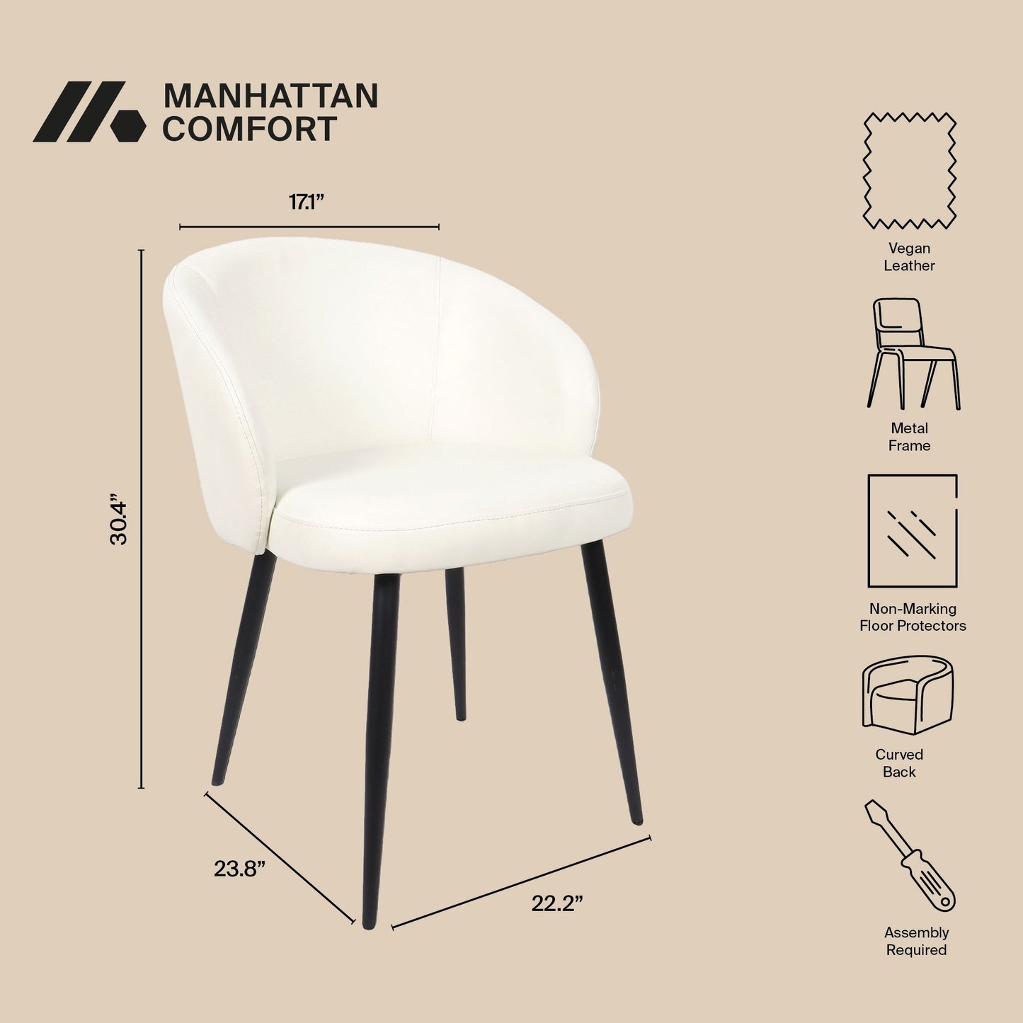 Manhattan Looma - Side Chair (Set of 2)