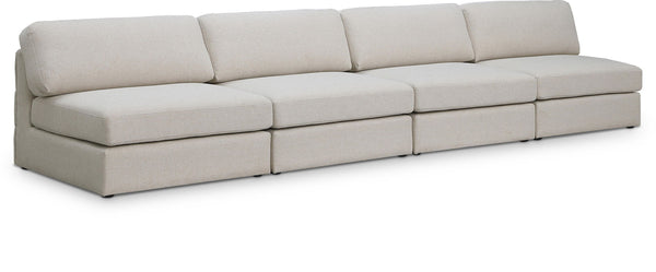 Beckham - Modular 4 Seats Armless Sofa