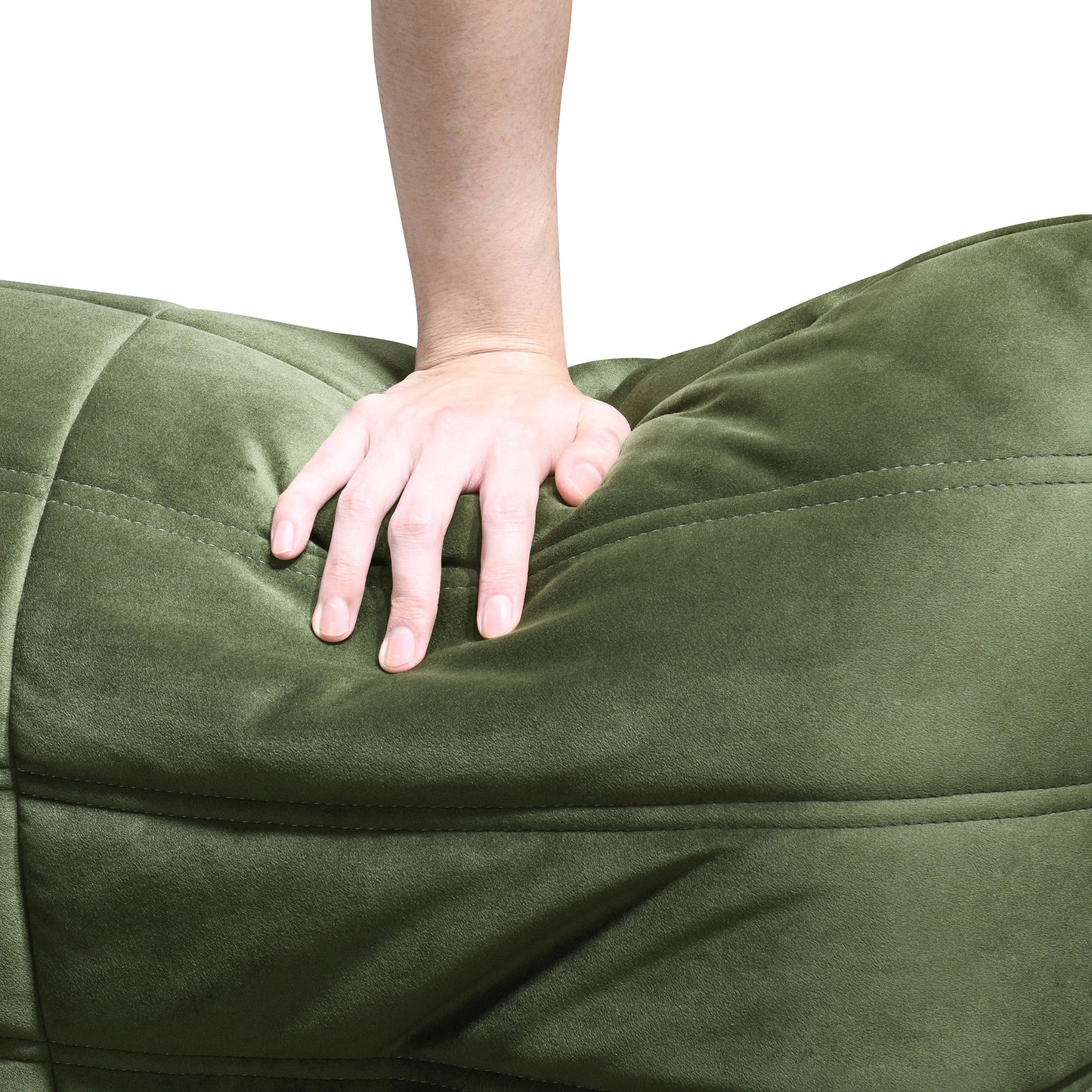 Relax - Velvet 77.75" Upholstered Sofa