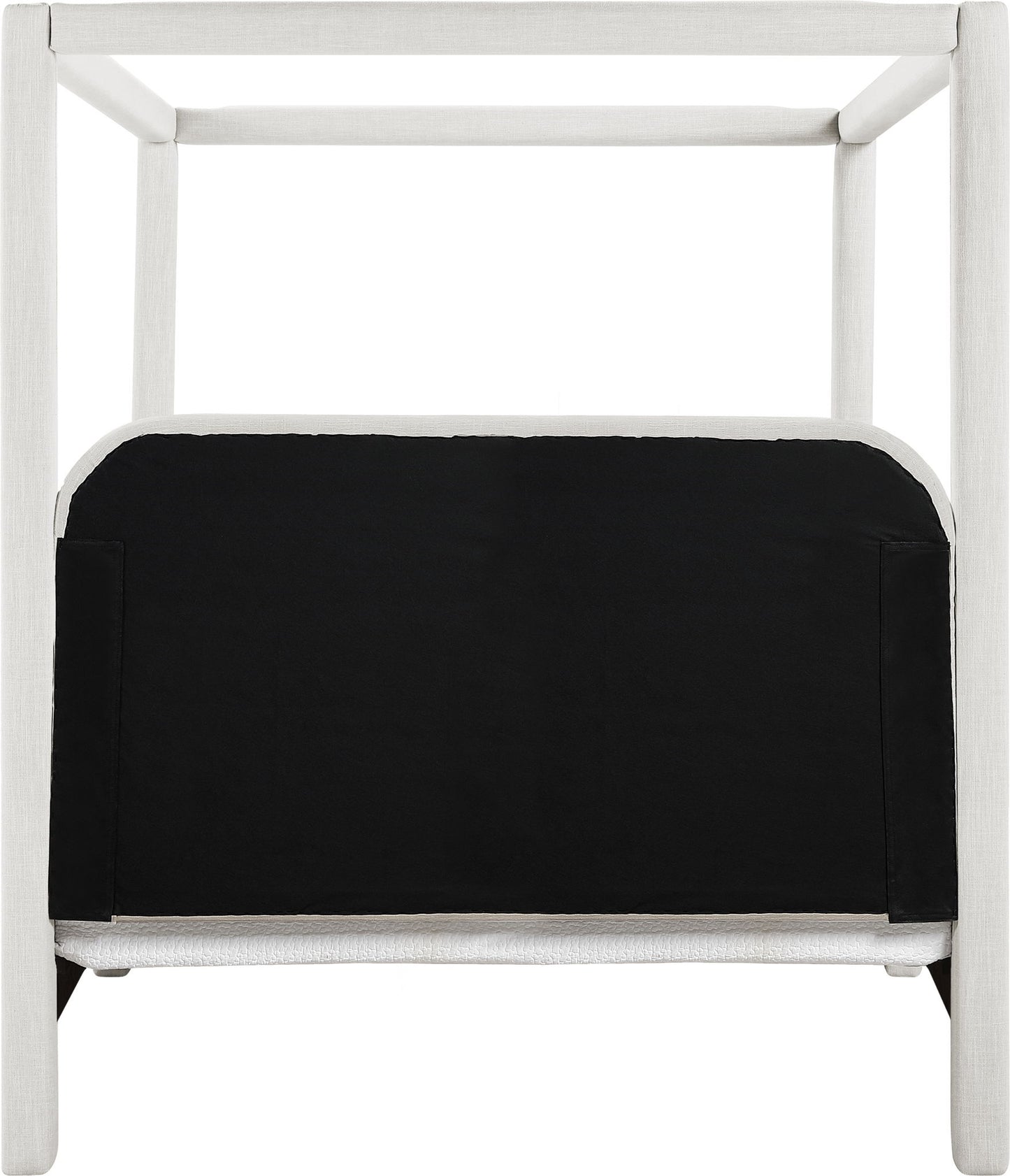 Salina - Linen Textured Fabric Upholstered Bed