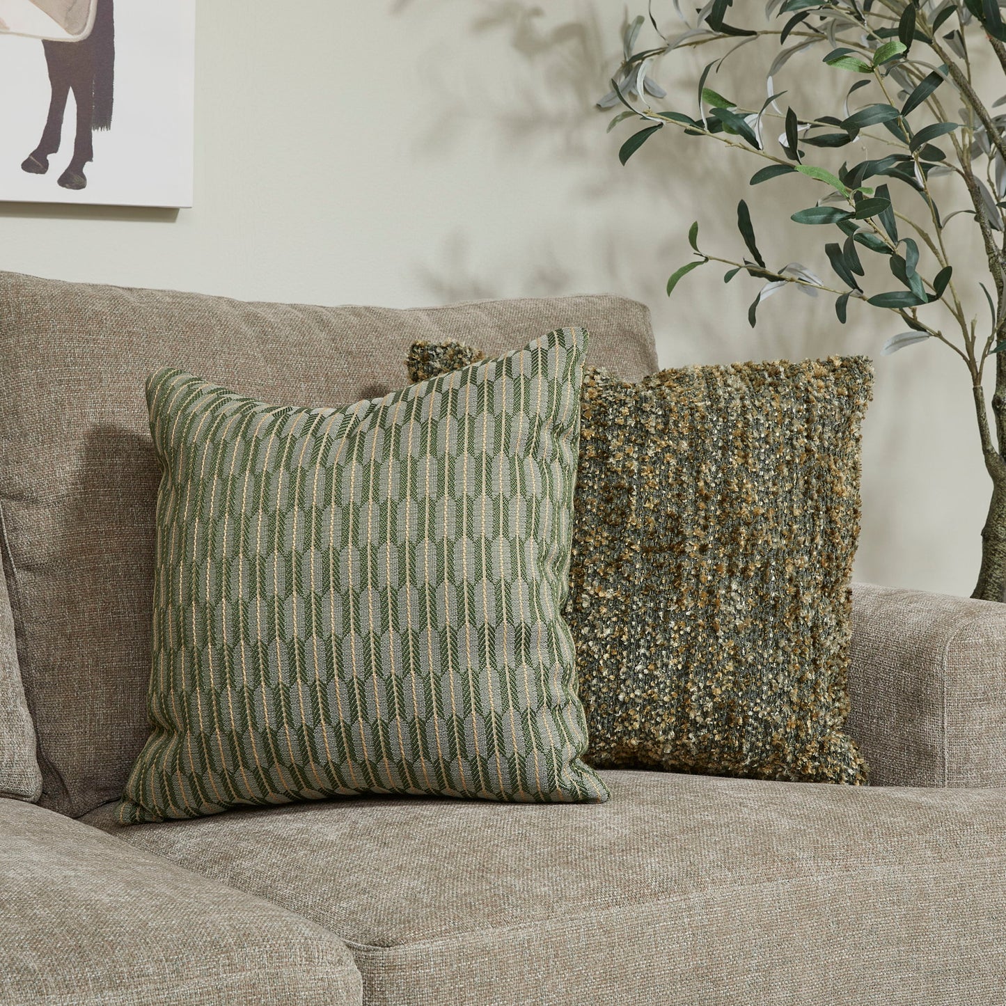 Olivia - Fabric Stationary Sofa