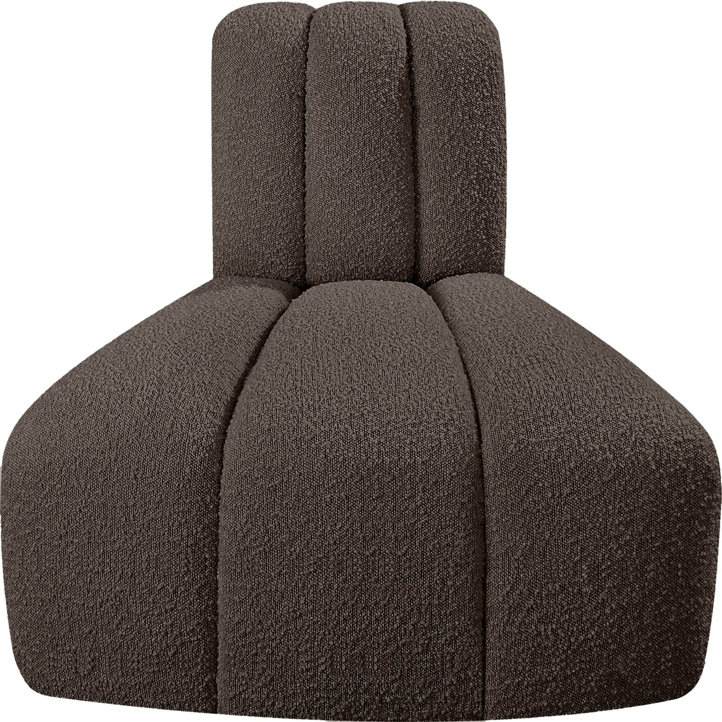 Arc - Boucle Fabric Reverse Corner