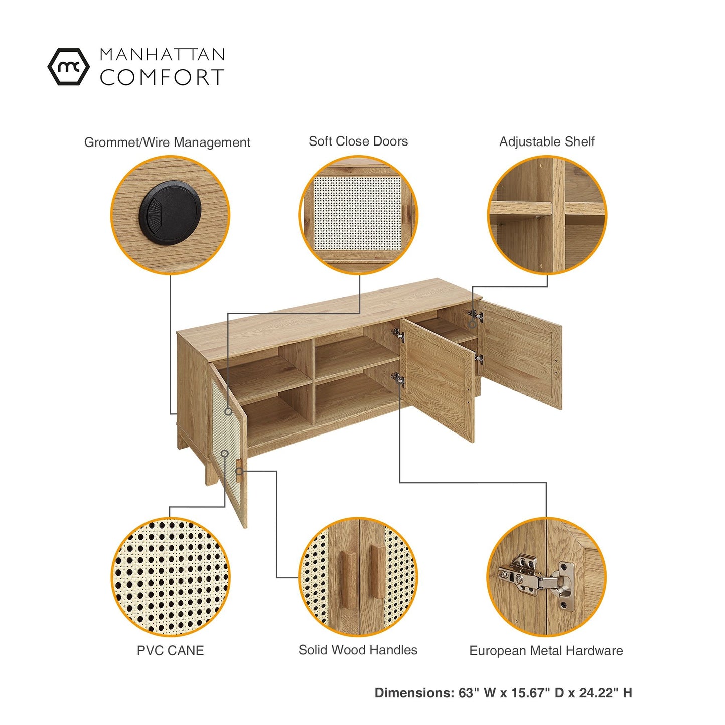 Manhattan Sheridan - TV Stand