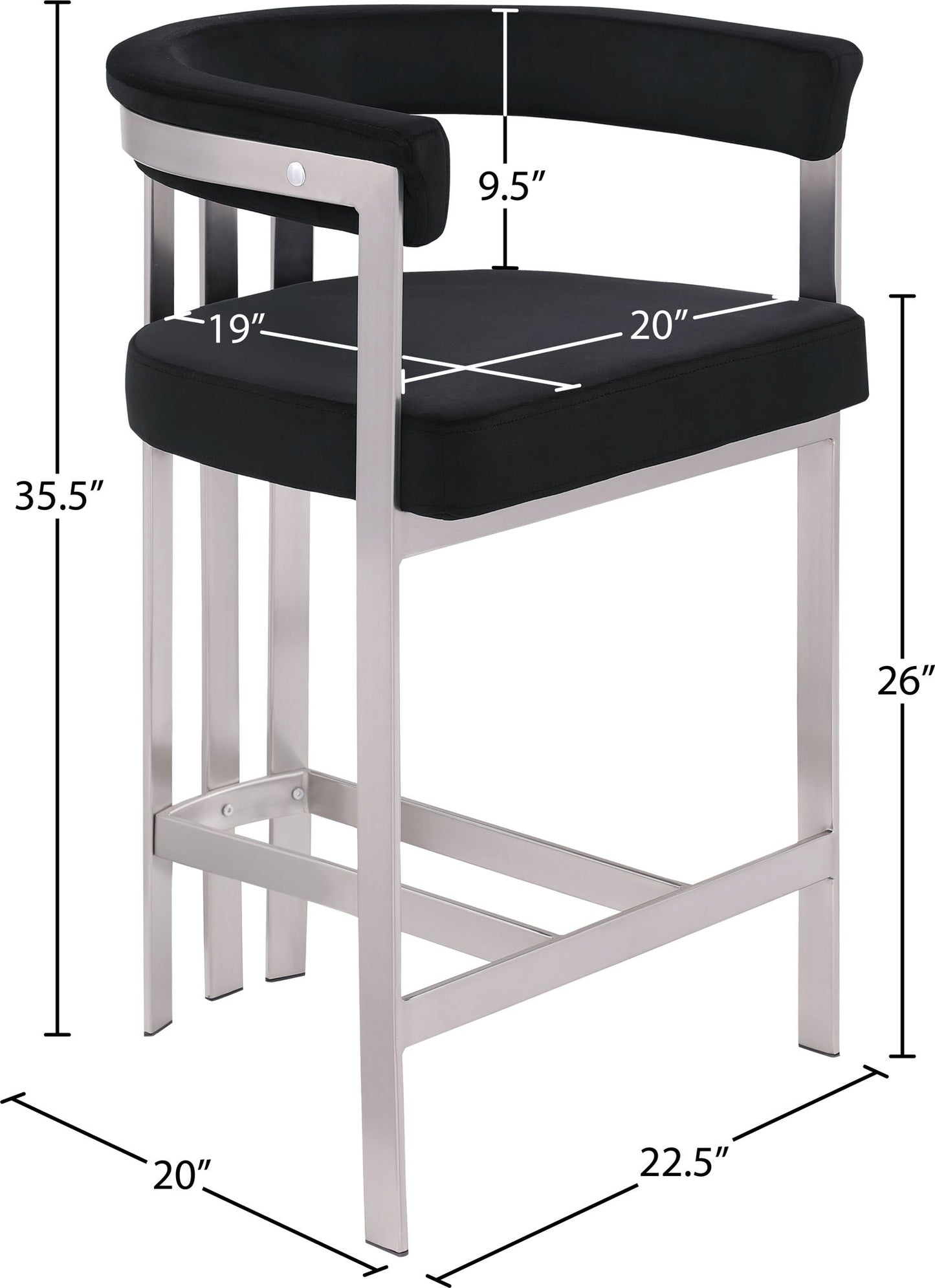 Marcello - Counter Stool (Set of 2)