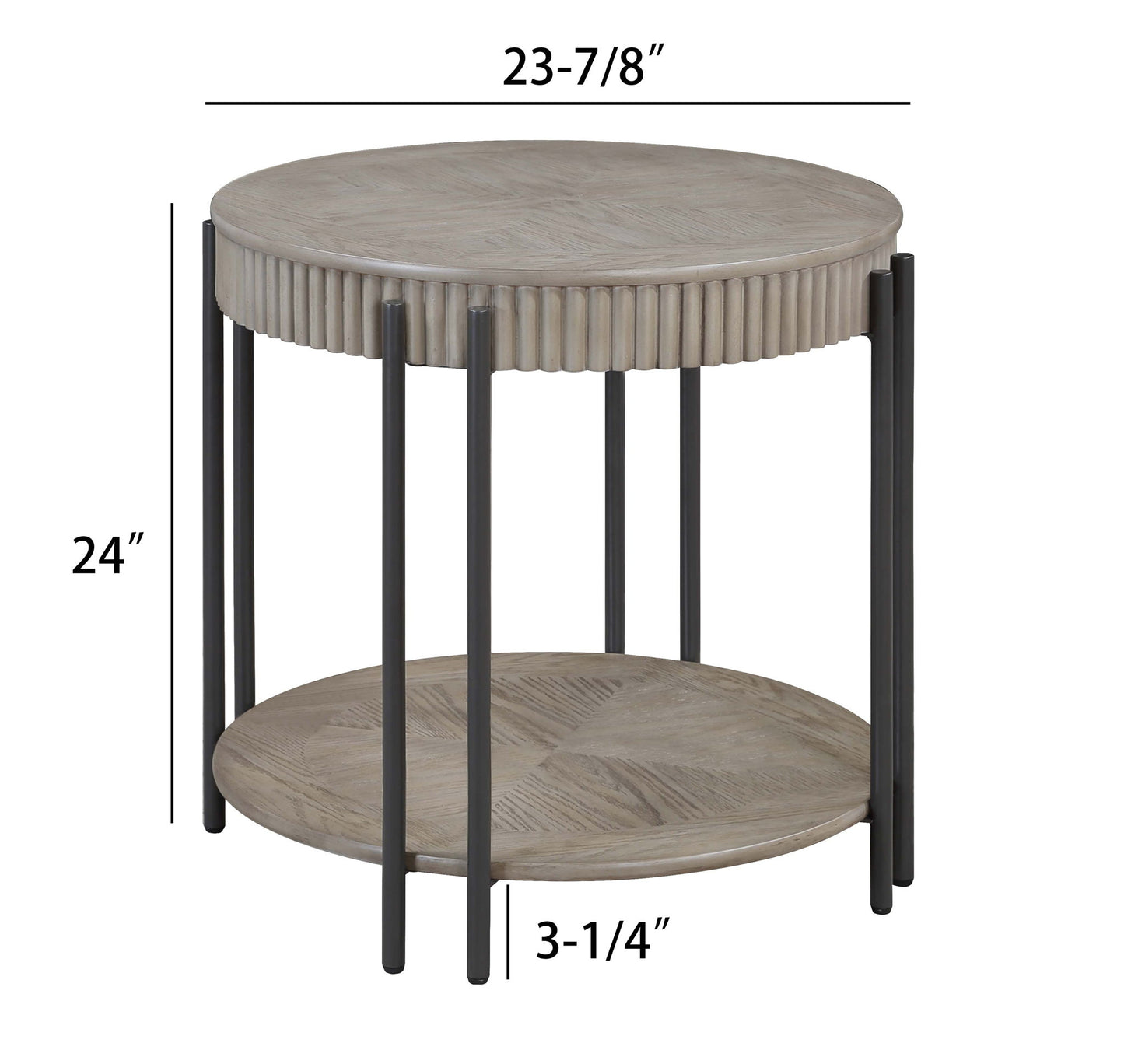 Providence - End Table - Light Brown