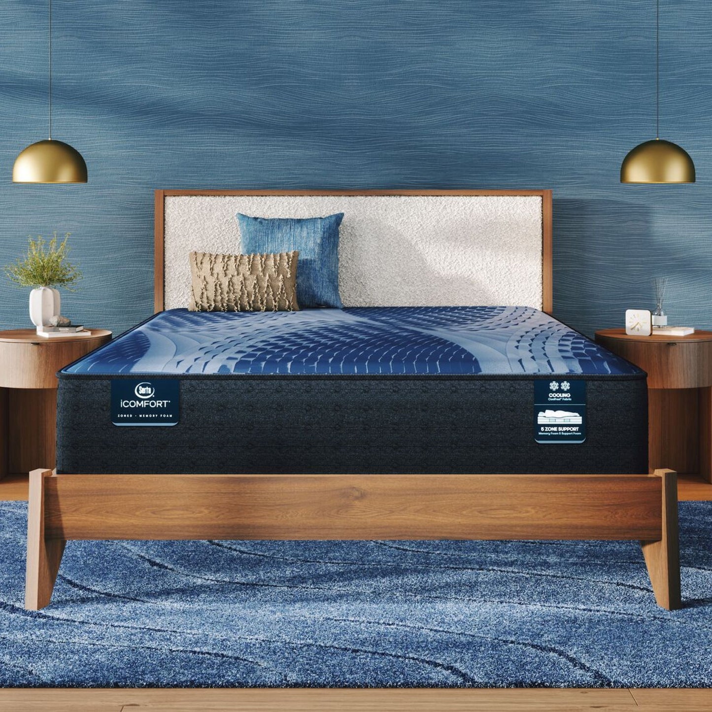 iComfort - 14" Aspire Memory Foam Plush Mattress