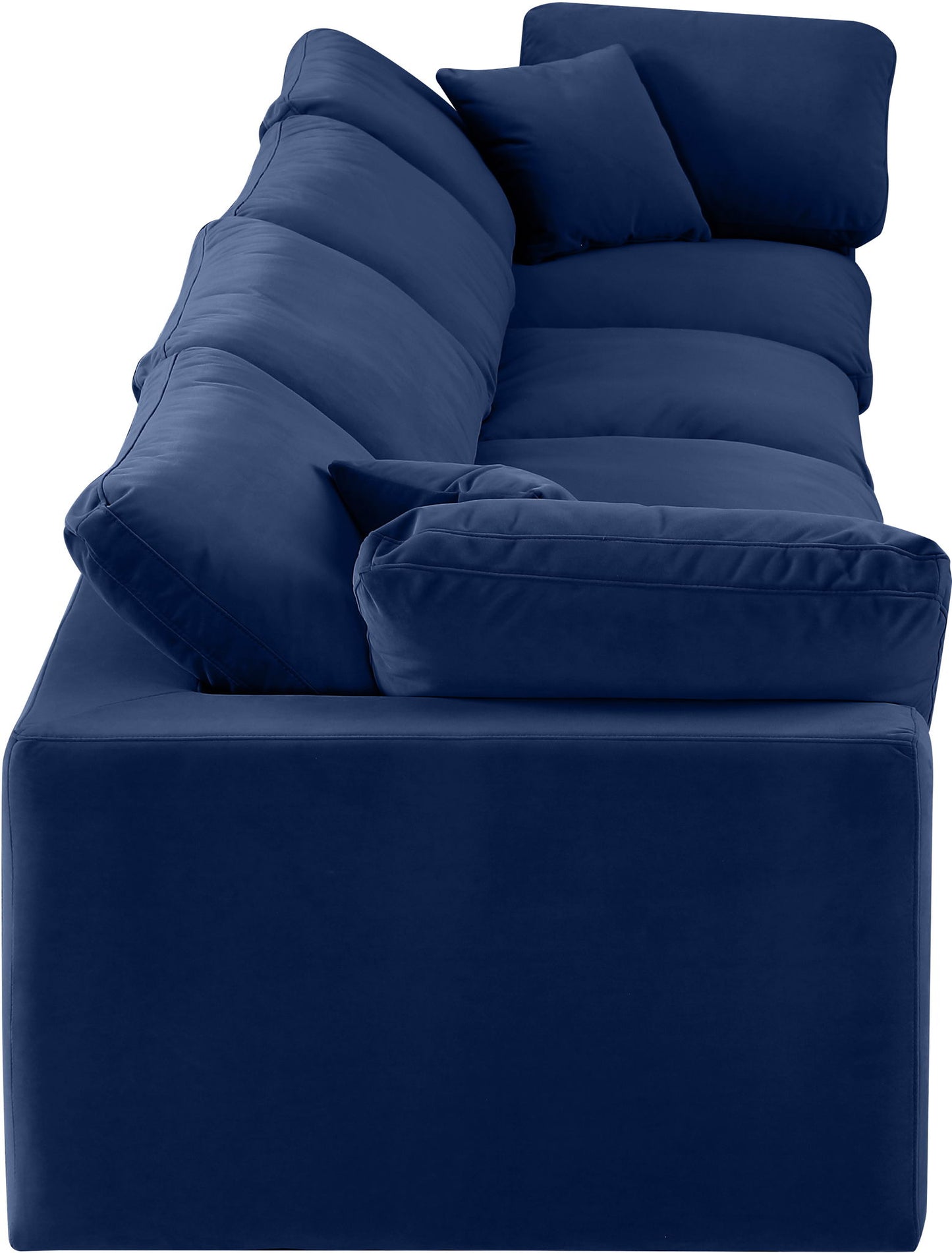 Comfy - Velvet Modular Sofa 4 Seats