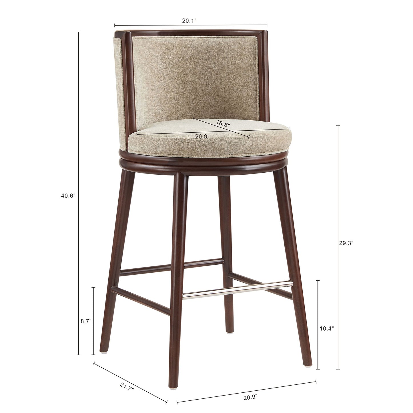 Manhattan Evalyn - Dining Room Barstool