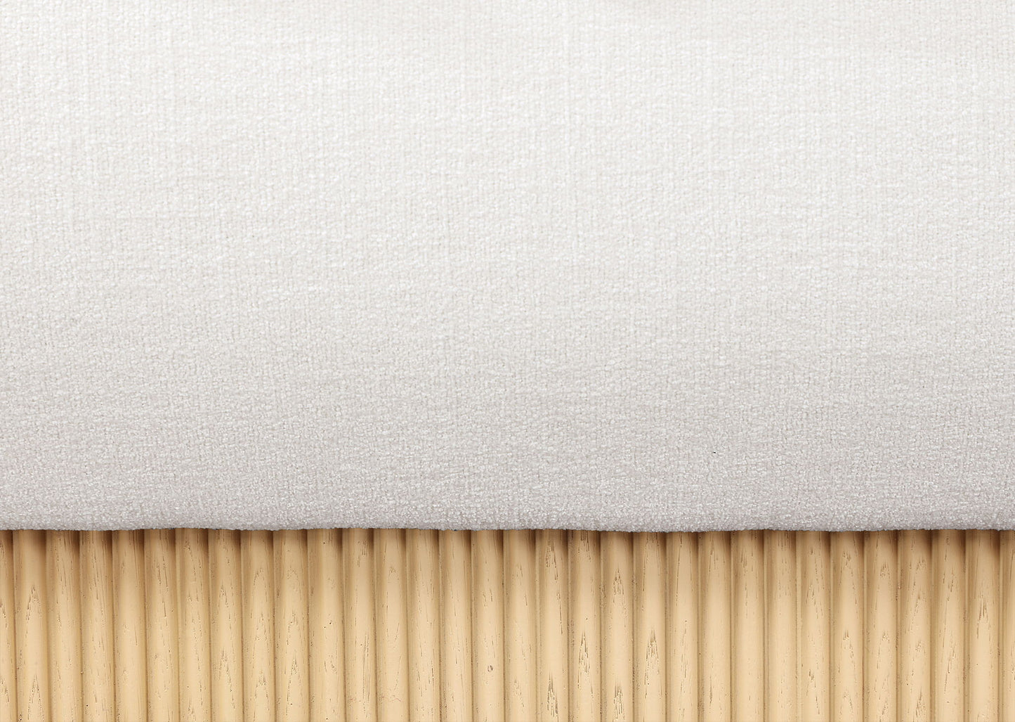 Rigby - Linen Bed With Natural Base