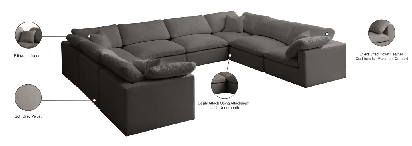 Plush - 8 Piece Modular Sectional