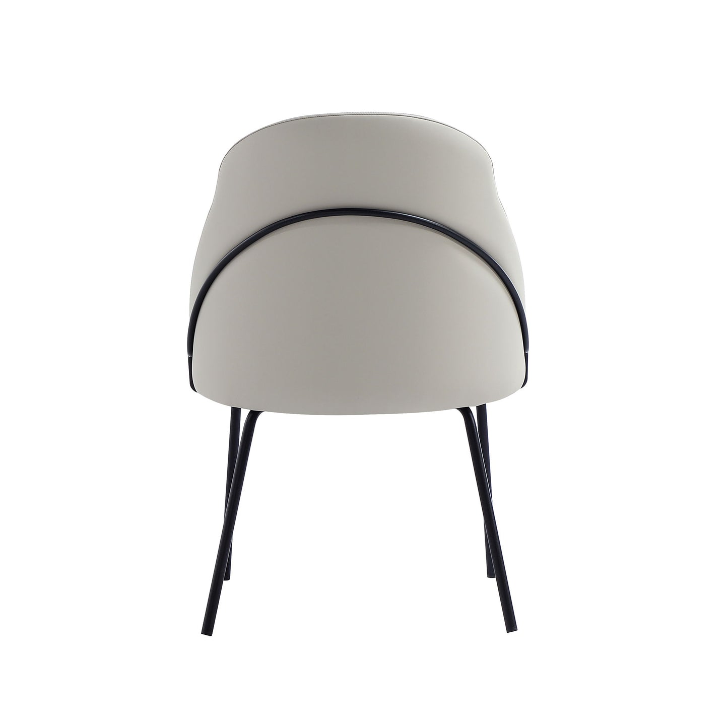 Manhattan Gracie - Dining Chair With Black Legs