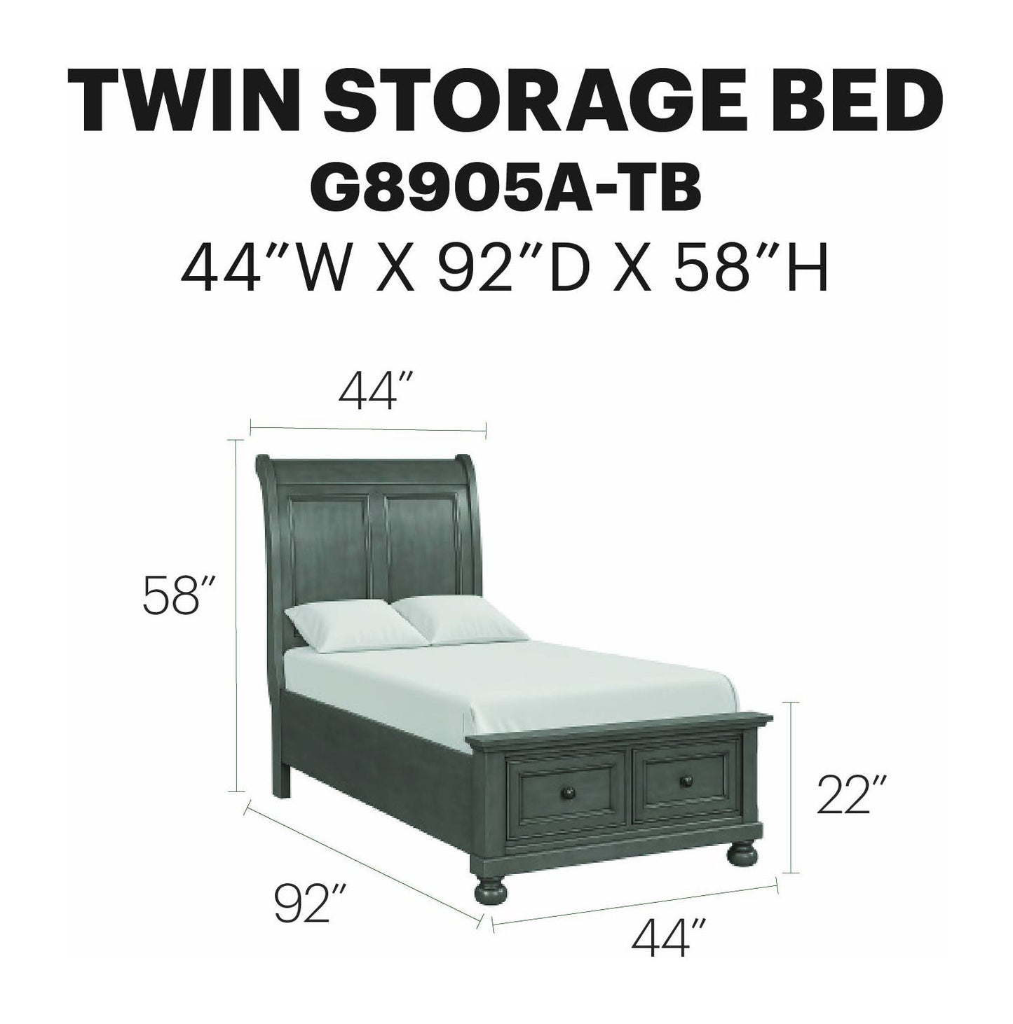 Glory Furniture - Meade - Bed