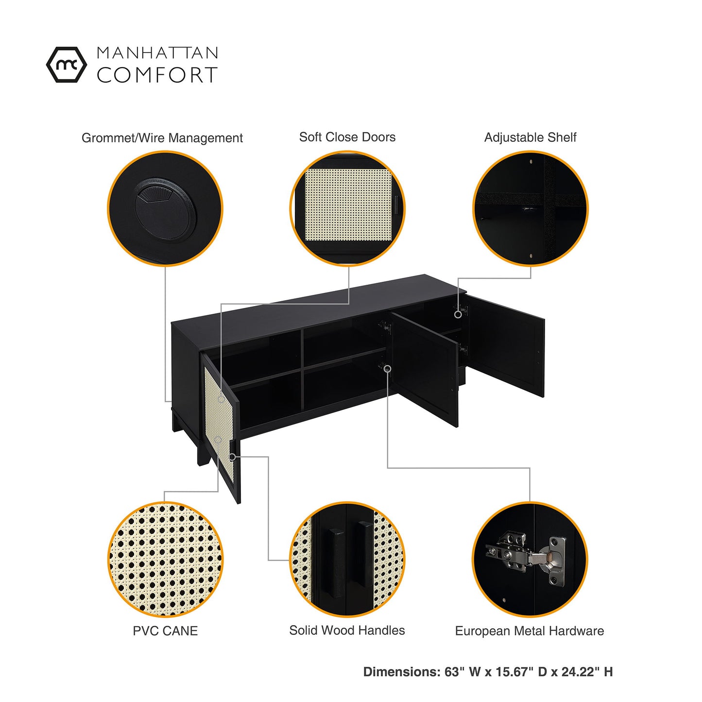 Manhattan Sheridan - TV Stand