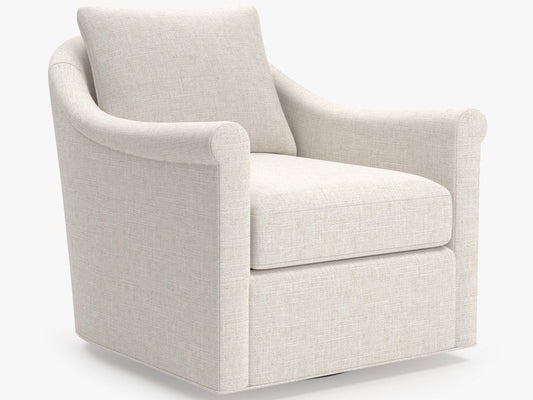 Rowan - Swivel Chair, Special Order - White