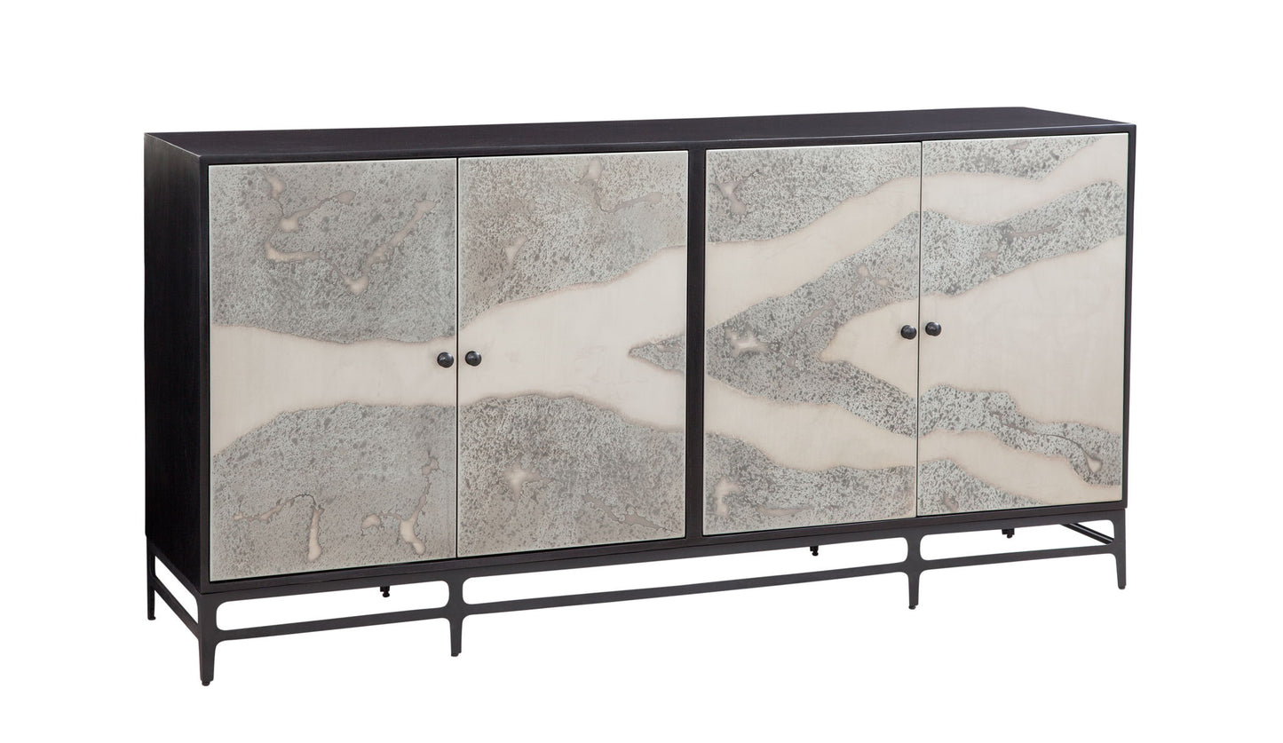 Caspar - Iron Sideboard - Black