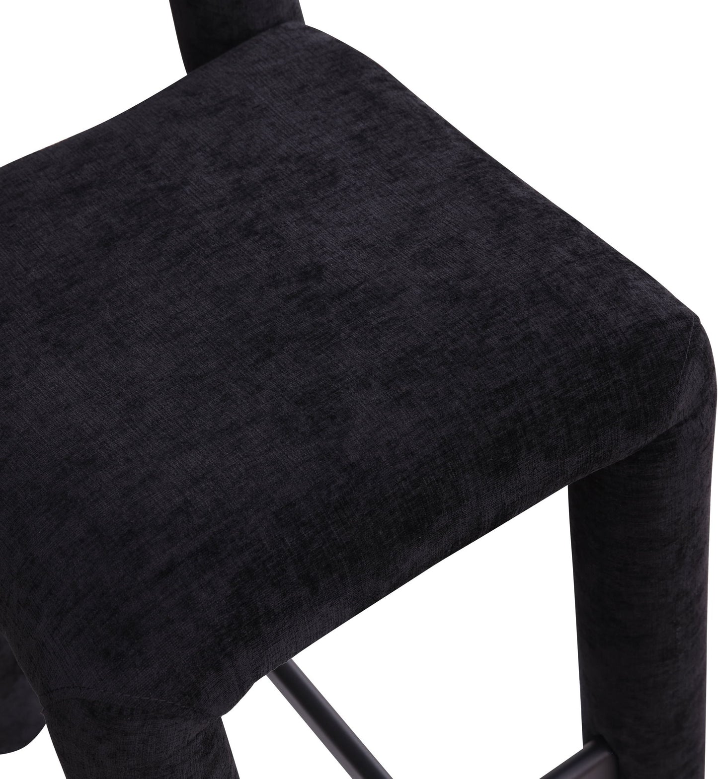 Amari - Chenille Fabric Stool