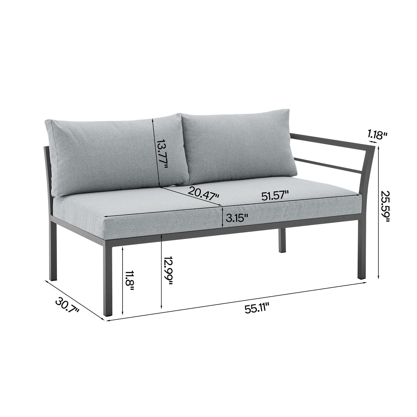 Manhattan Sunnyside - Conversation Set