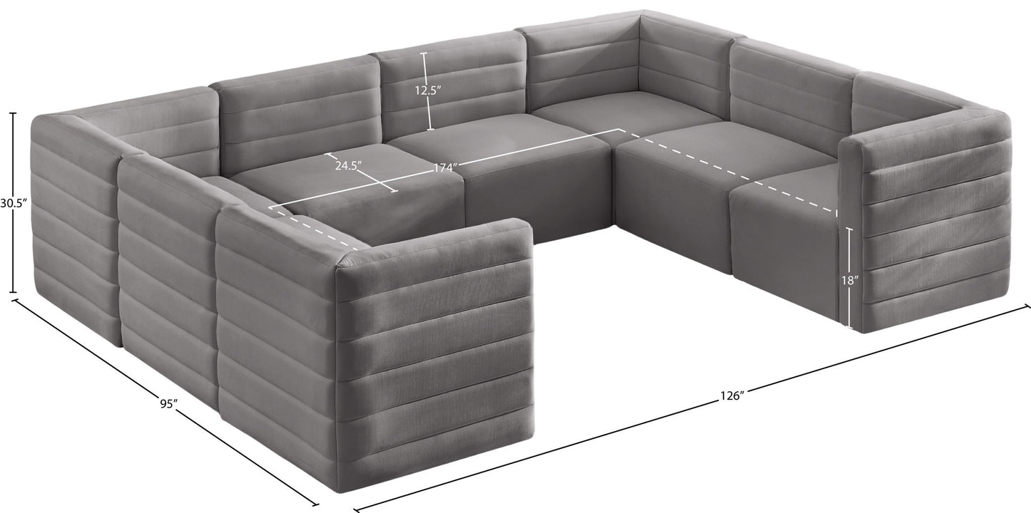 Quincy - 8 Piece  Modular Sectional