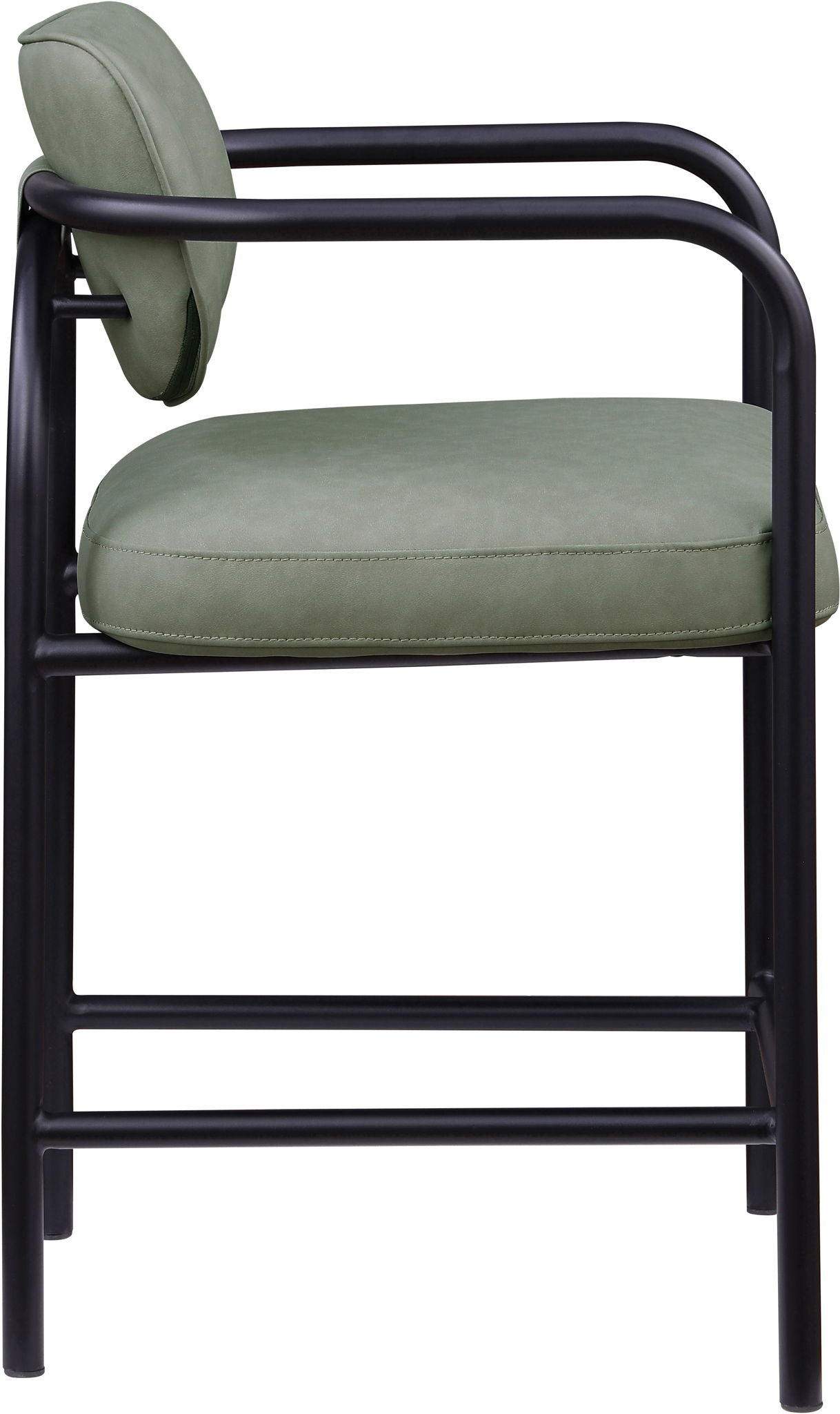 Serava - Vegan Leather Upholstered Bar Stool