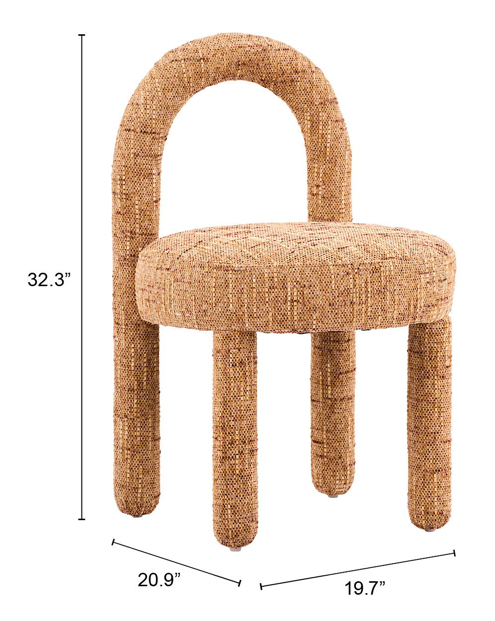 Curco - Dining Chair (Set of 2) - Brown
