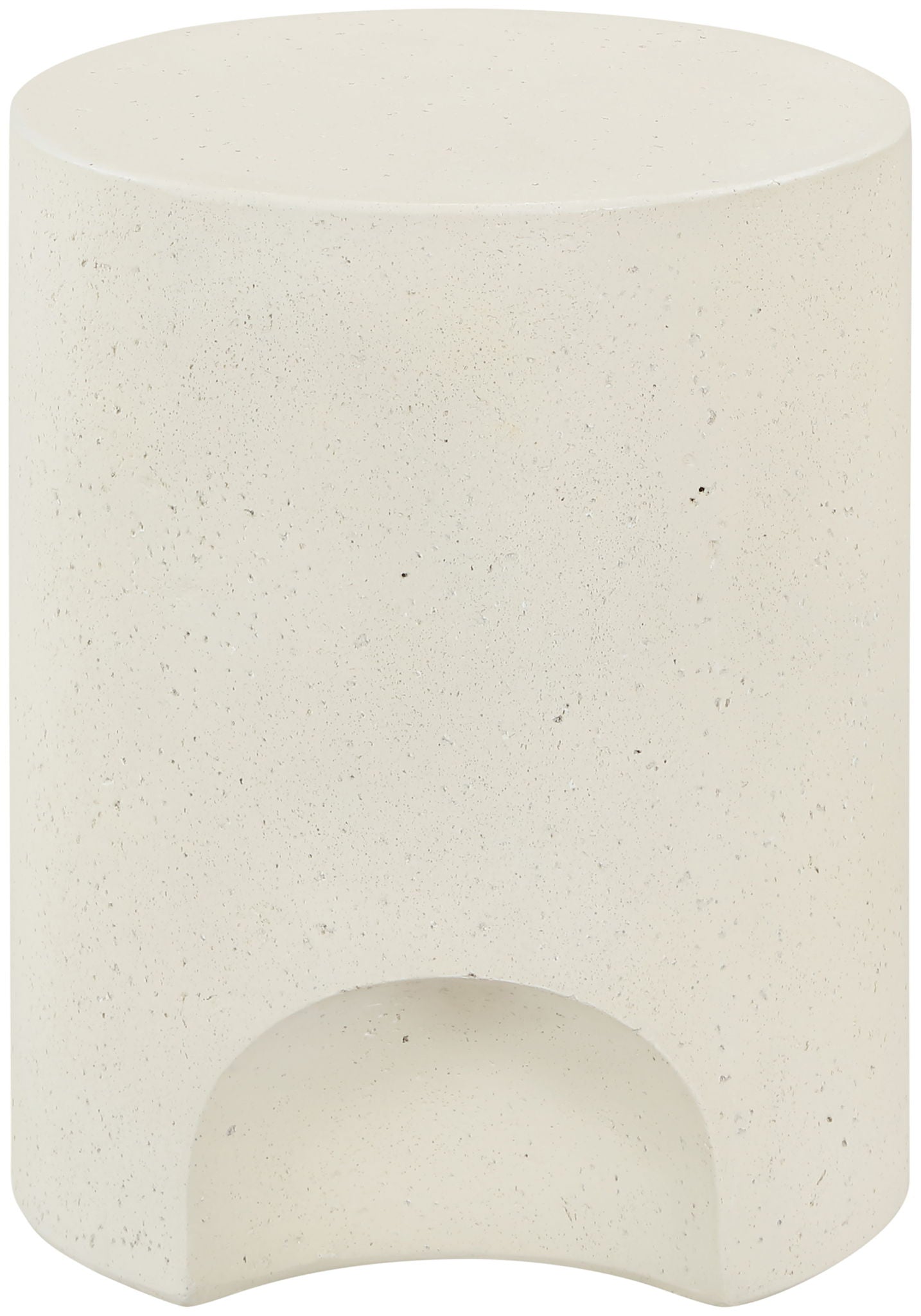 Olira - Concrete And Fiberglass Indoor / Outdoor End Table