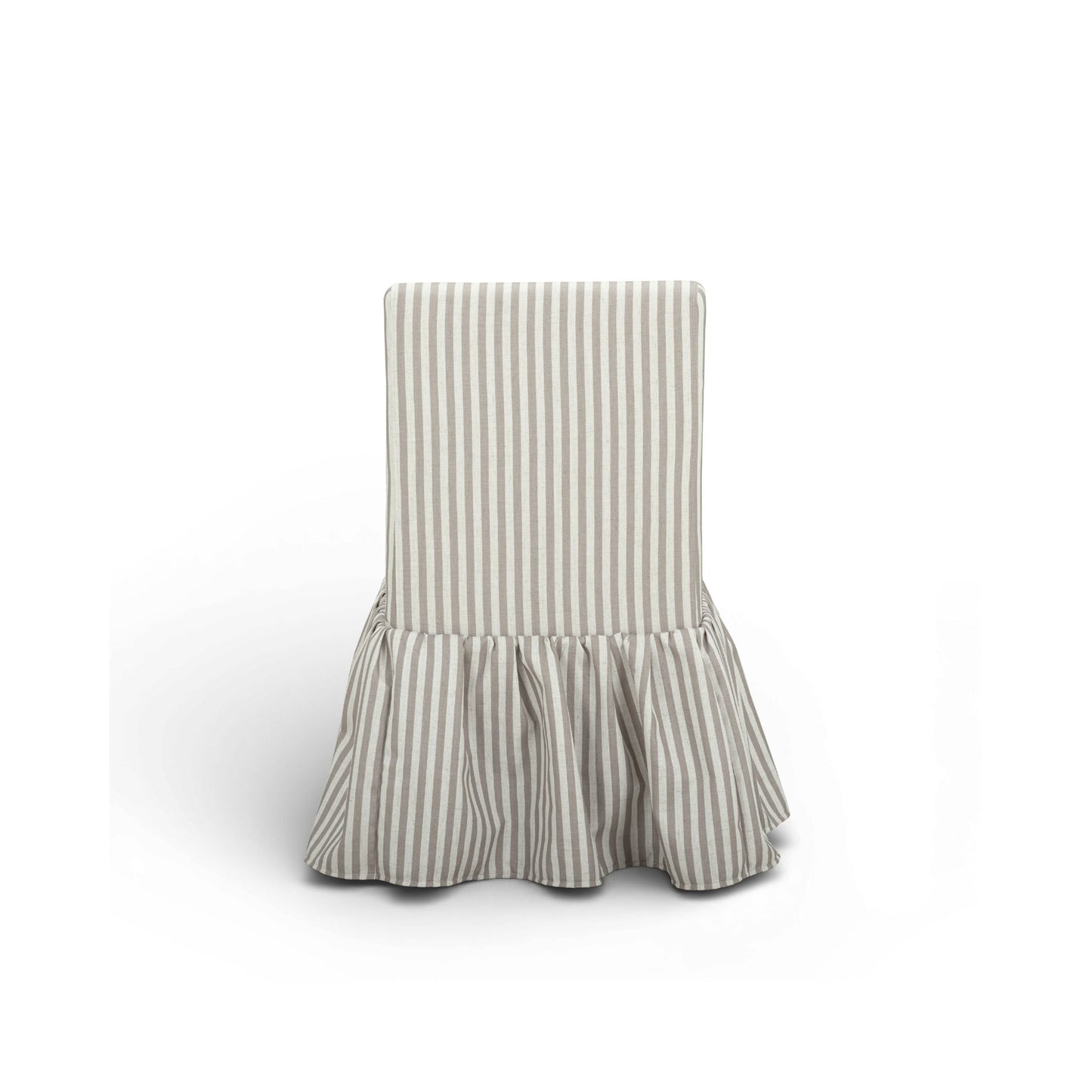 Gertrude - Striped Linen Dining Chair