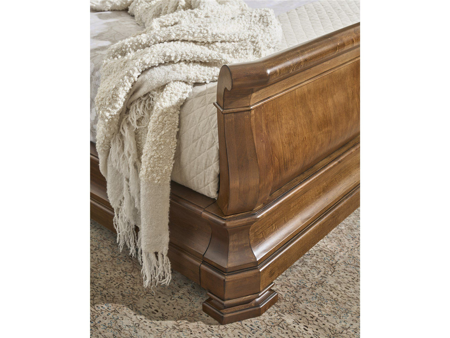 New Lou - Louie P's Sleigh Bed