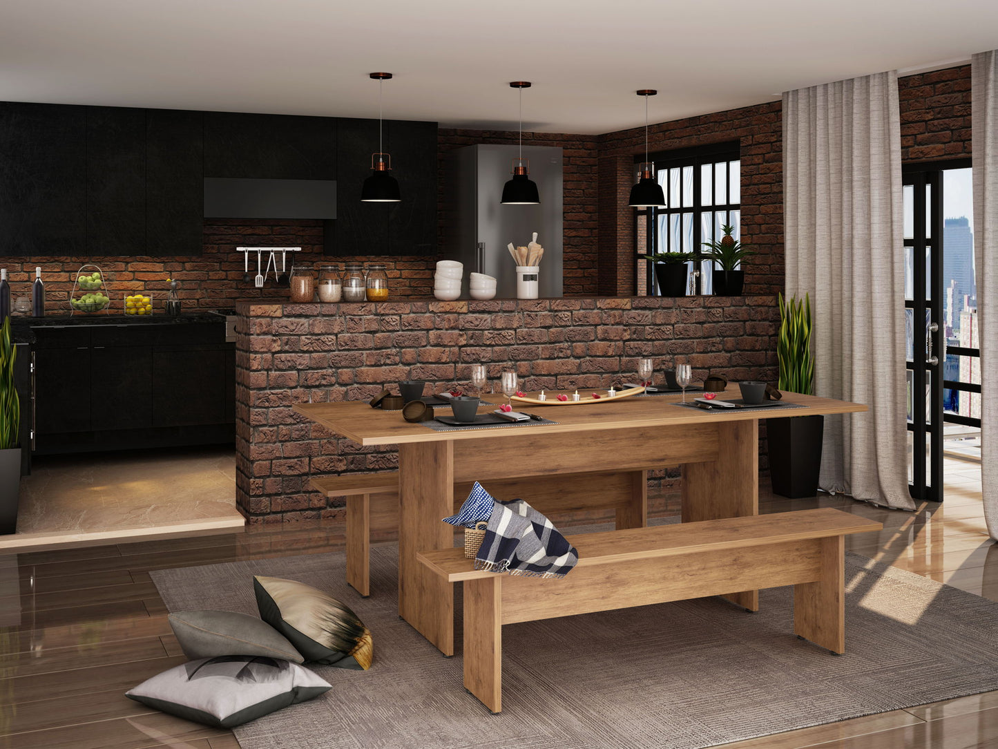 Manhattan Nomad - Dining Table