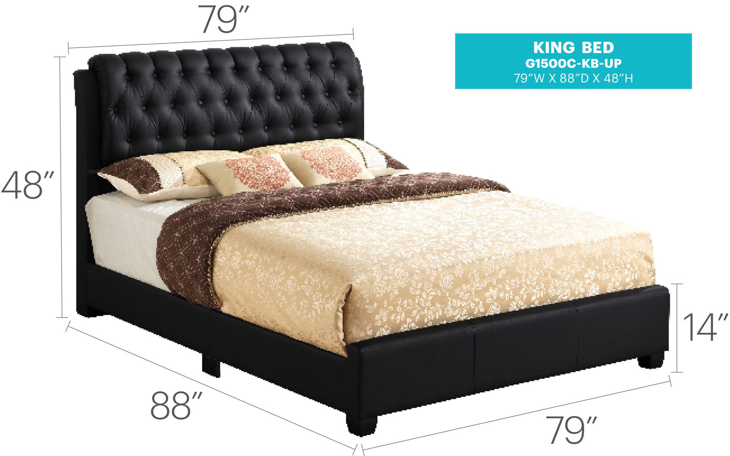 Glory Furniture - Marilla - Bed