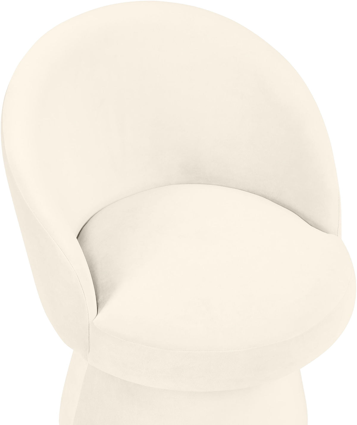 Selene - Upholstered Swivel Dining Chair