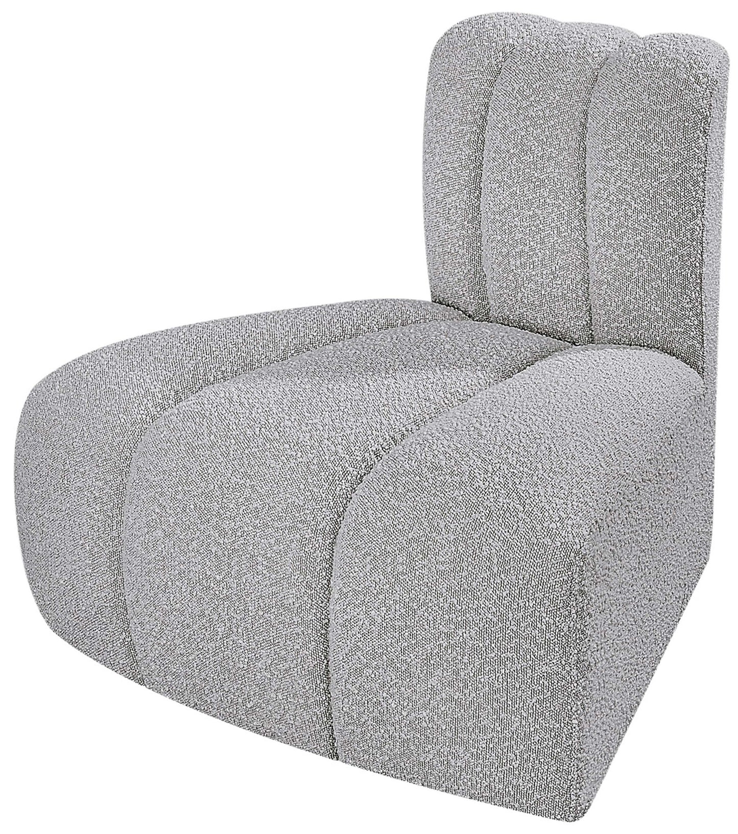 Arc - Boucle Fabric Reverse Corner