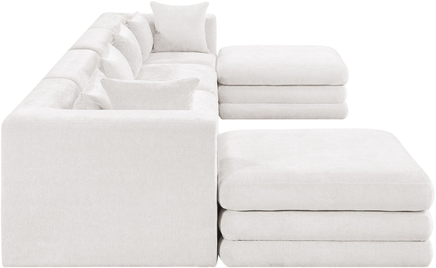 Stellar - 6 Piece Upholstered Modular Sectional