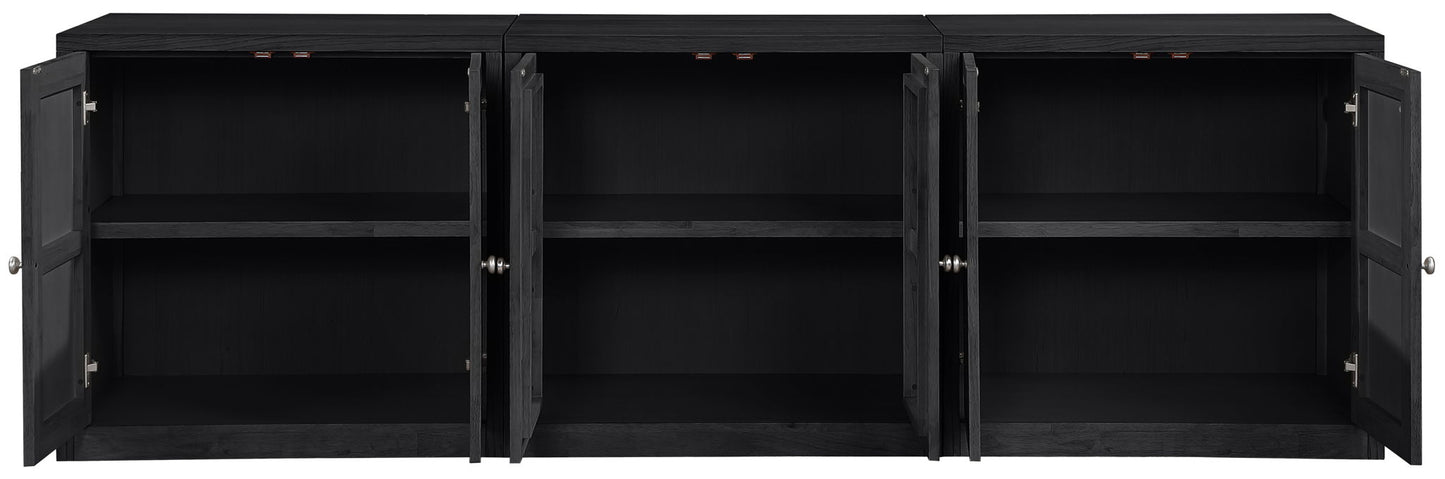 Vero - Solid Wood And Oak Venee Sideboard/Buffet