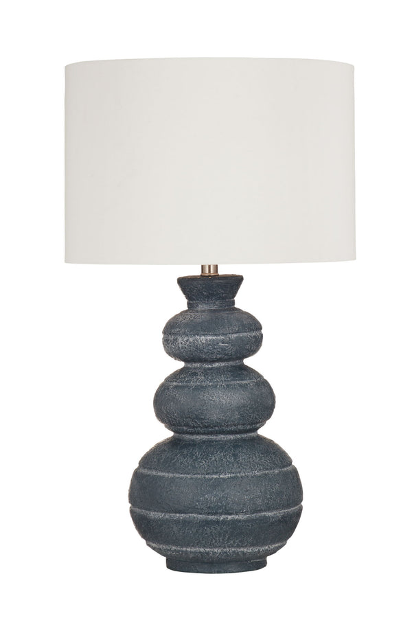 Carmel - Table Lamp - Blue / White