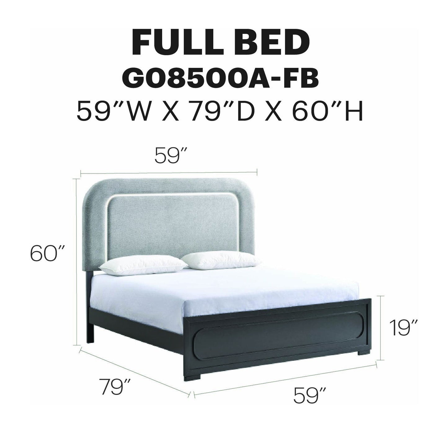 Glory Furniture - Wave - Bed
