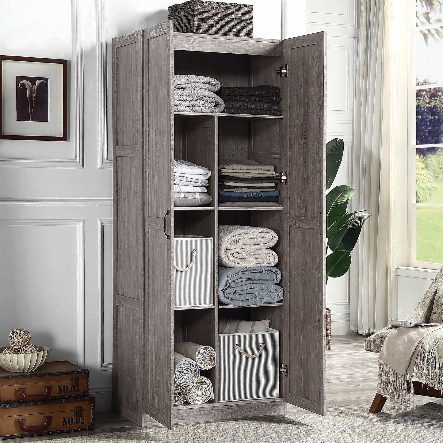Manhattan Hopkins - Storage Cabinet With 7 Shelves