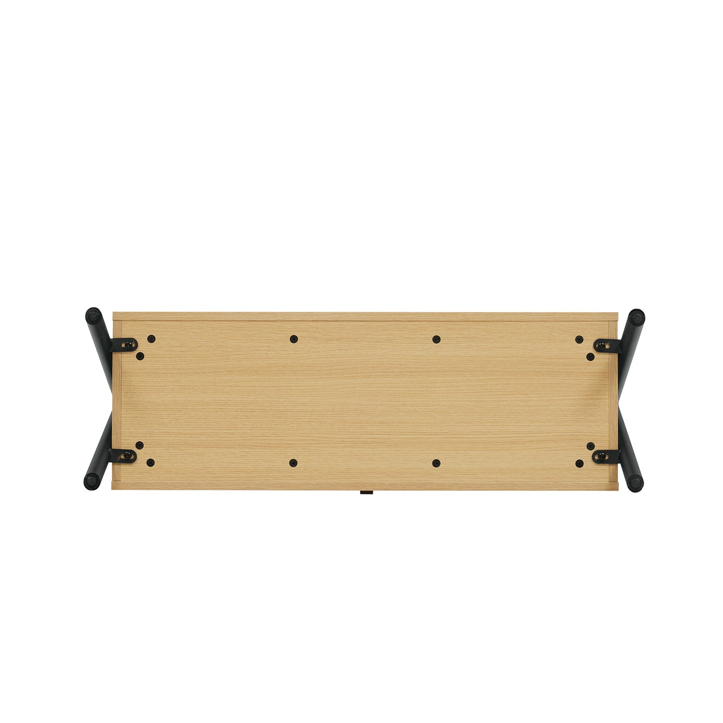 Paloma - Open Hanging Closet - Light Oak