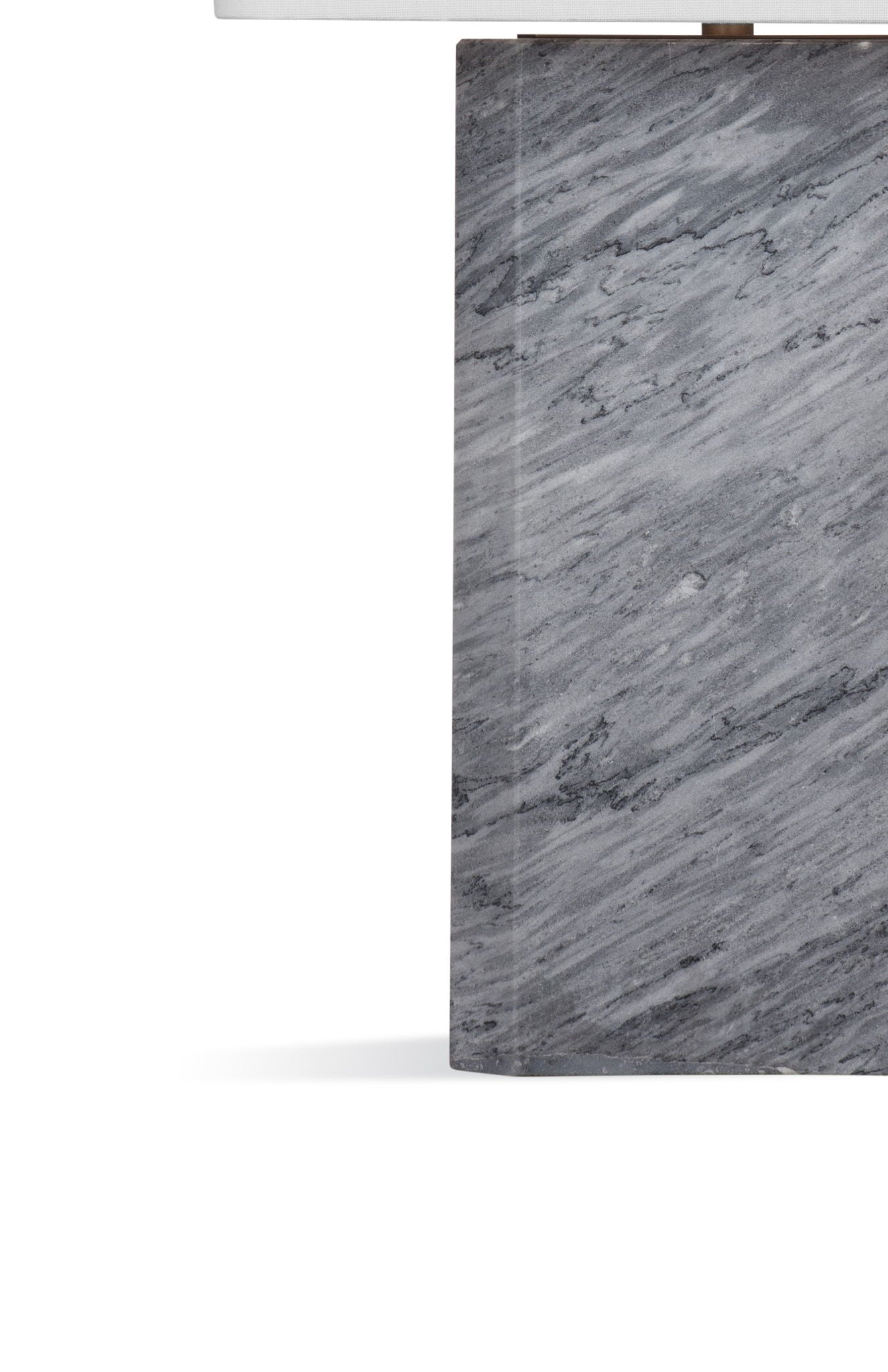 Leed - Table Lamp - Dark Gray / White