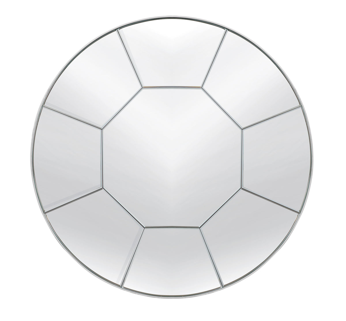 Facet - Wall Mirror - Silver