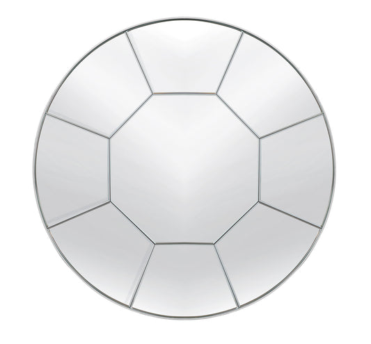 Facet - Wall Mirror - Silver