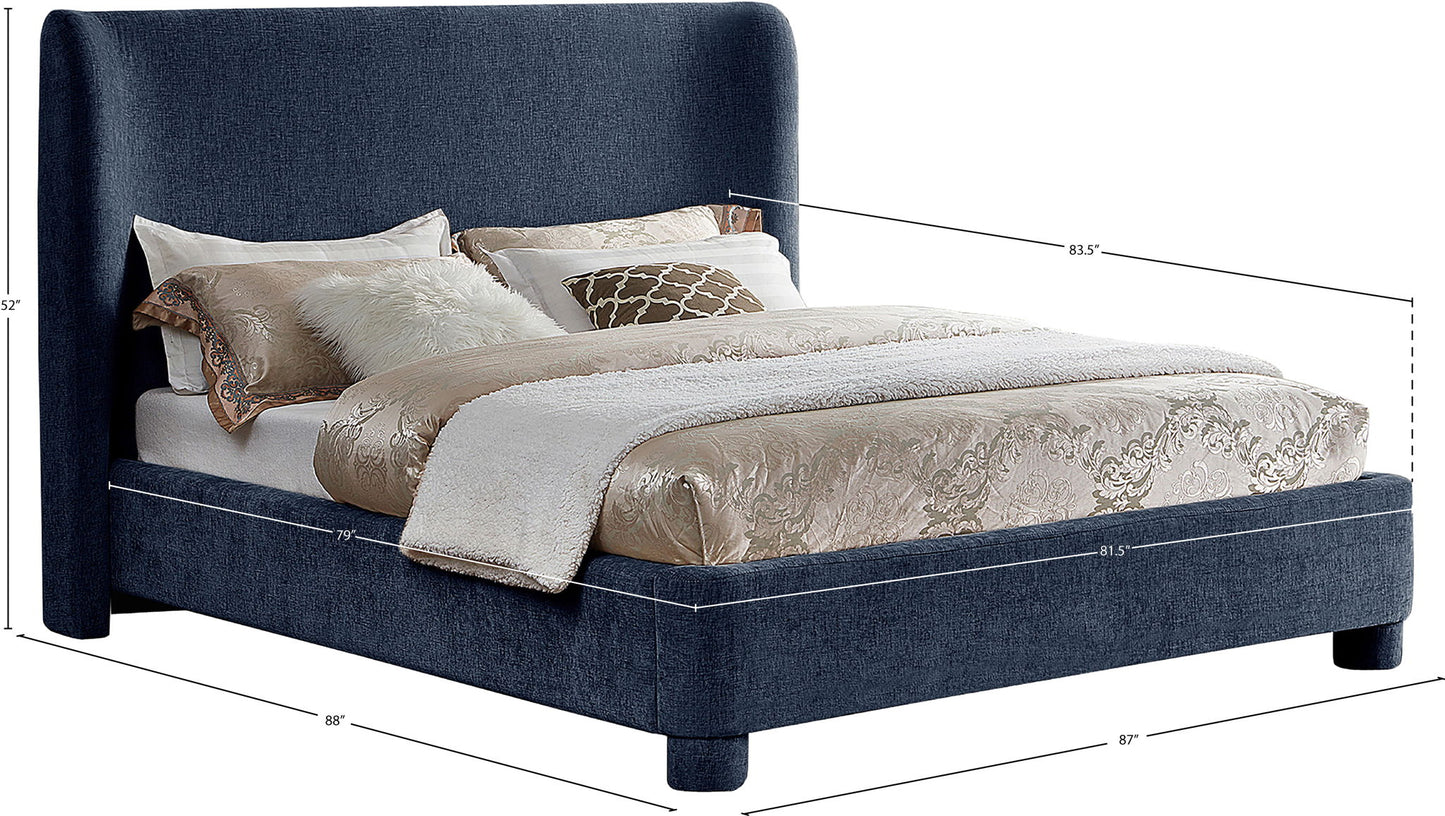 Penny - Chenille Fabric Bed