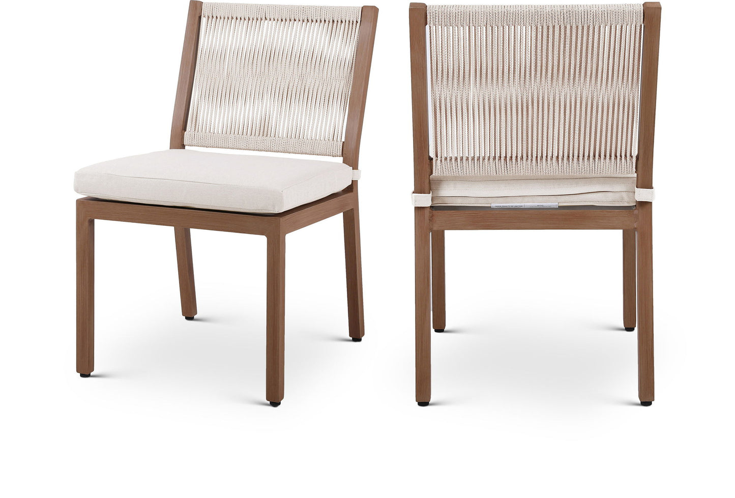 Maui - Water Resistant Outdoor Patio Dining Side Chair (Set of 2)