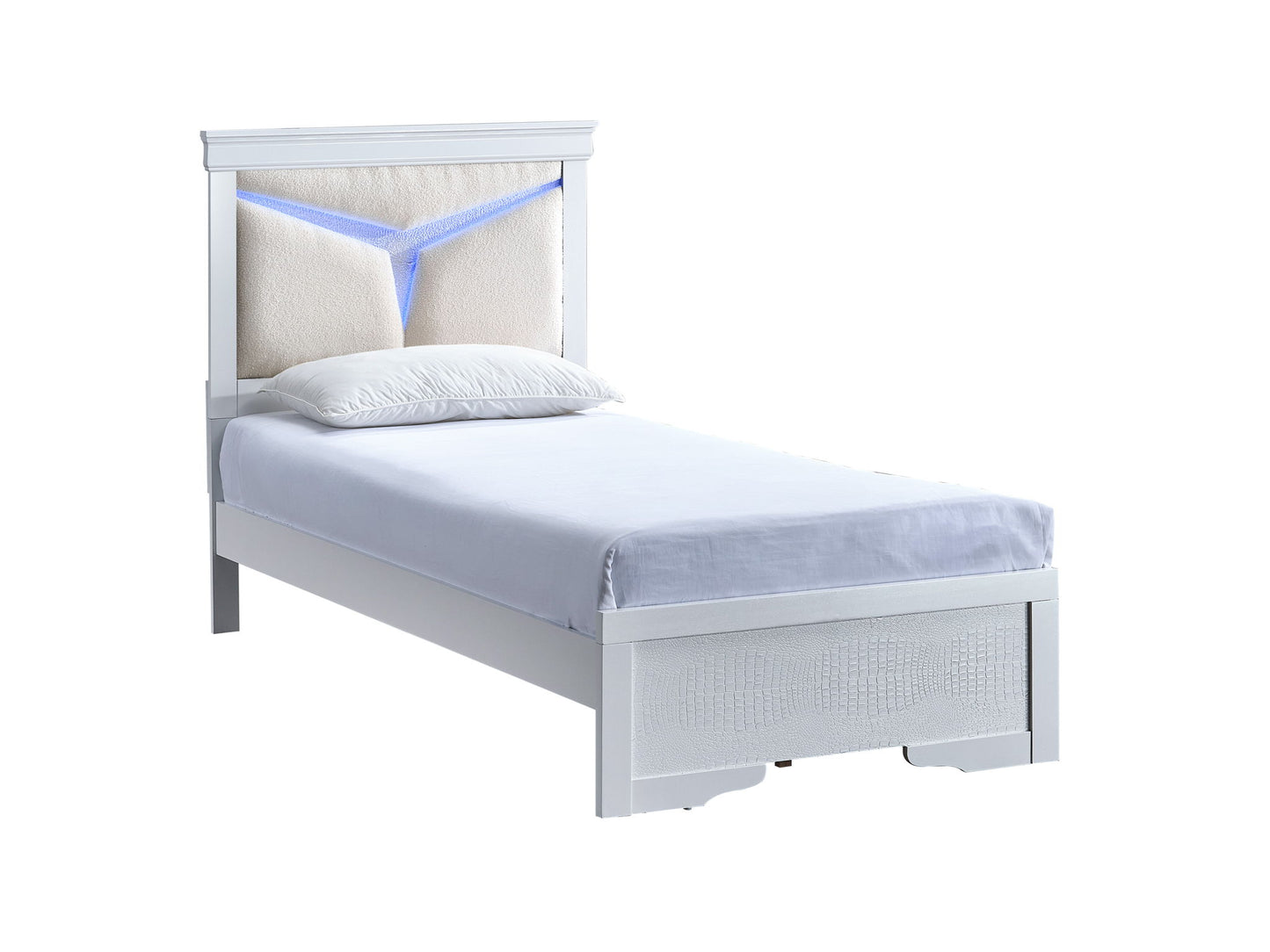 Glory Furniture - Lorana - Bed With LED Headboard