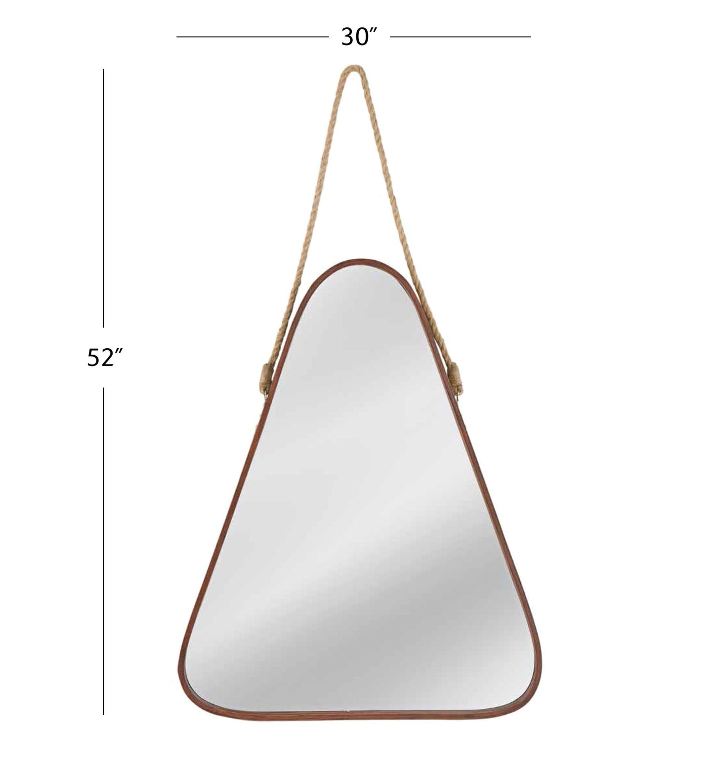 Standish - Wall Mirror - Light Brown