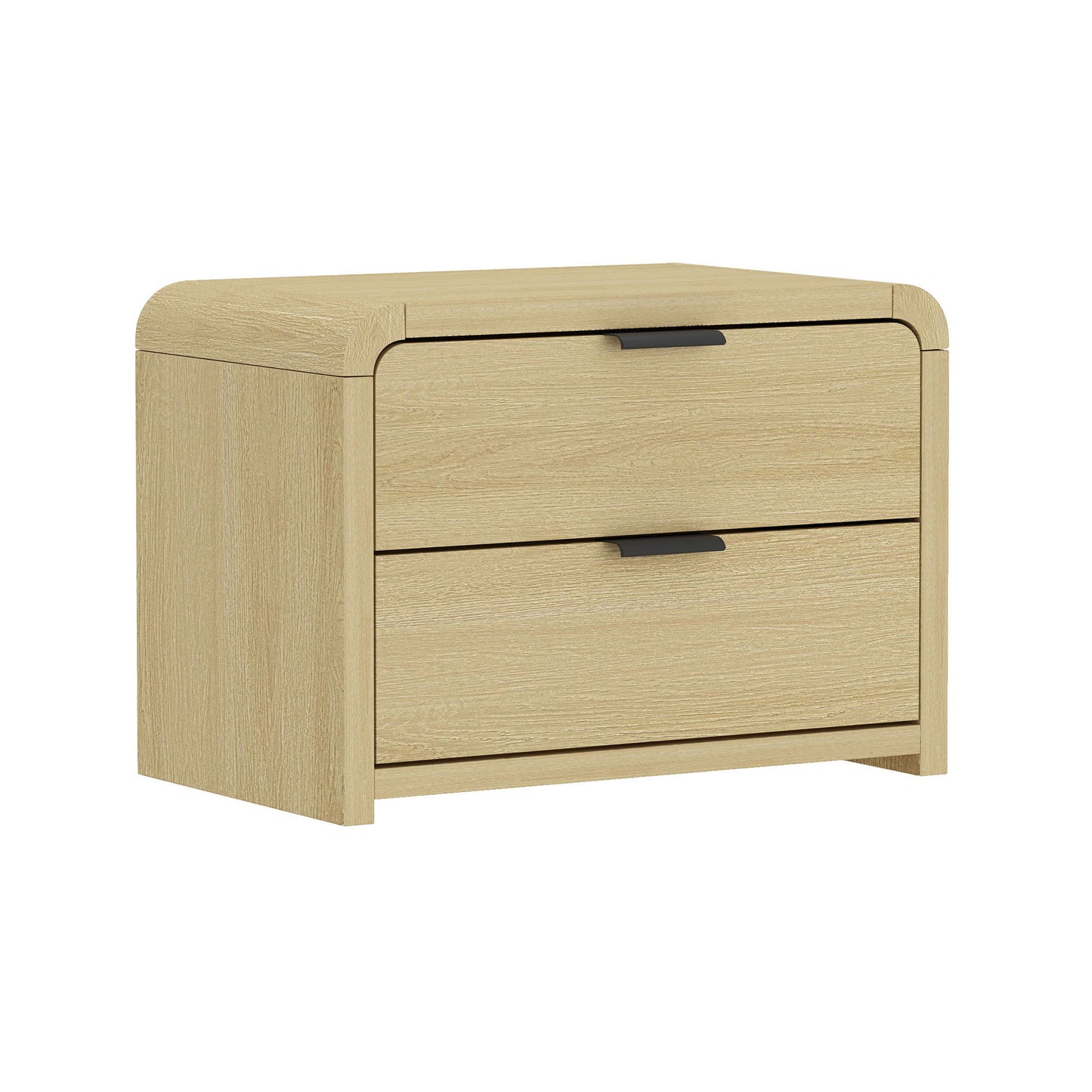 Manhattan Grace - Nightstand With Black Handles