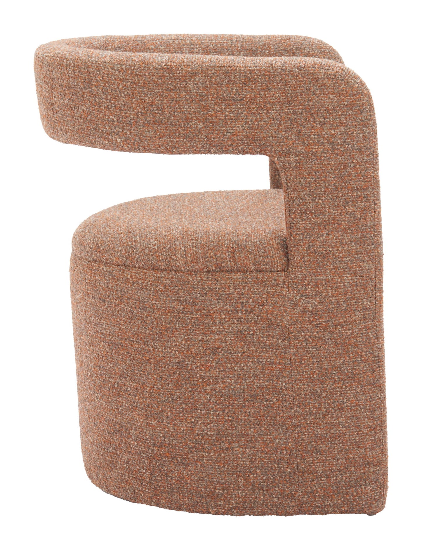 Atria - Accent Chair & Ottoman - Tawny Brown