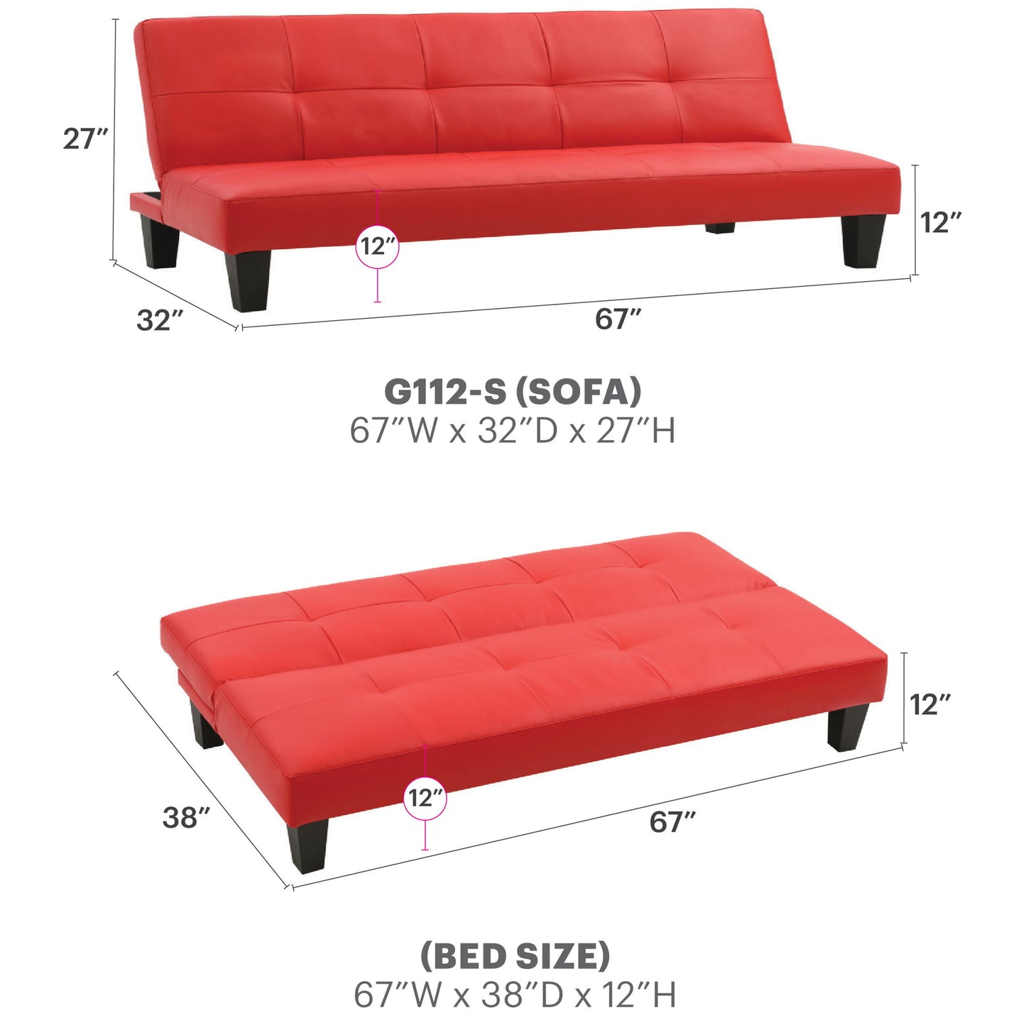 Glory Furniture - Alan - Sofa Bed